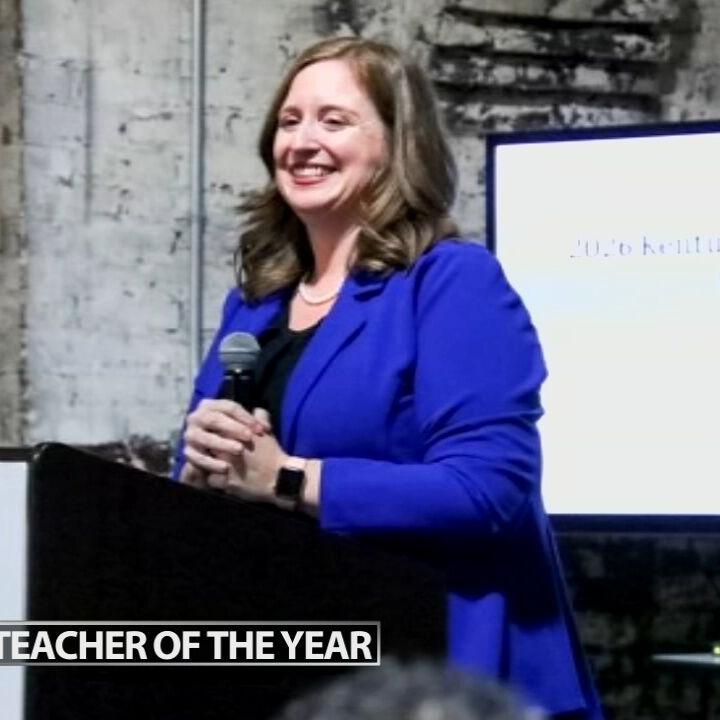 Spencer County middle school teacher named Kentucky's Teacher of the Year